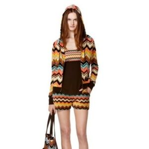Missoni for Target velour hoodie